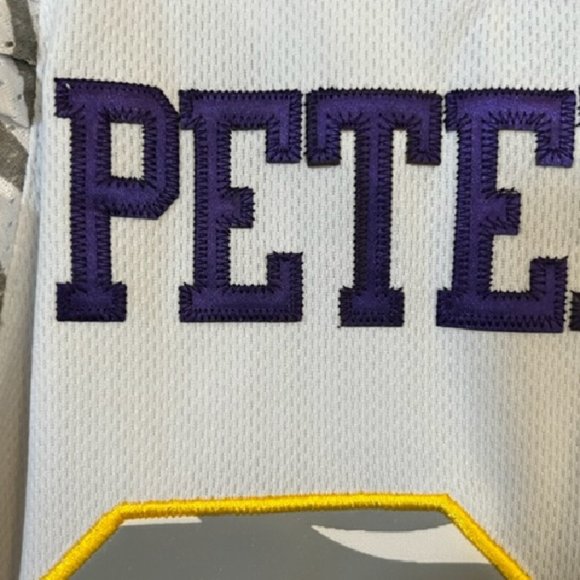 Reebok Minnesota Vikings NFL Field Flirt Jersey, - 28 Peterson - Picture 9 of 10